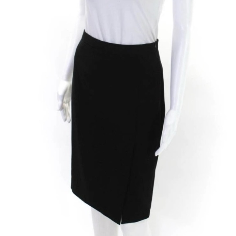 Moschino Black Pencil Skirt Size 6 - Picture 3 of 7